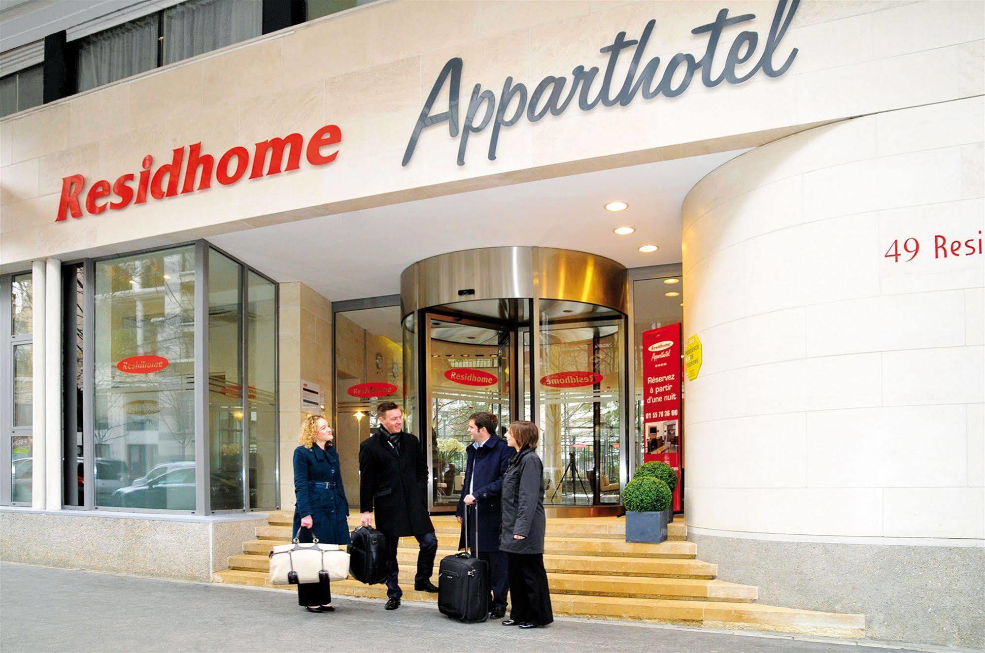 รีซิดโฮม ปาร์ค ดู มิลเลนแนร์ Aparthotel กูร์เบอวัวร์ ภายนอก รูปภาพ